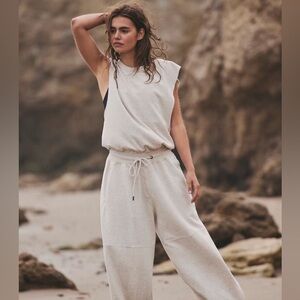 BLUE Free People Movement, Throw and Go Onesie XS